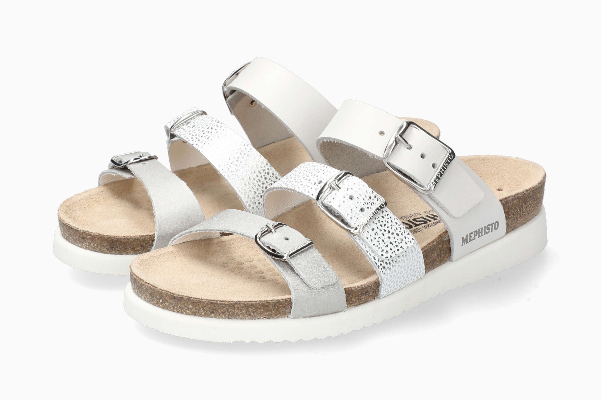 Hyacinta Mephisto Women's Sandals Silver Full Pair