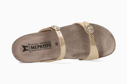 Mephisto Idelya Women's Sandal Light Sand Top