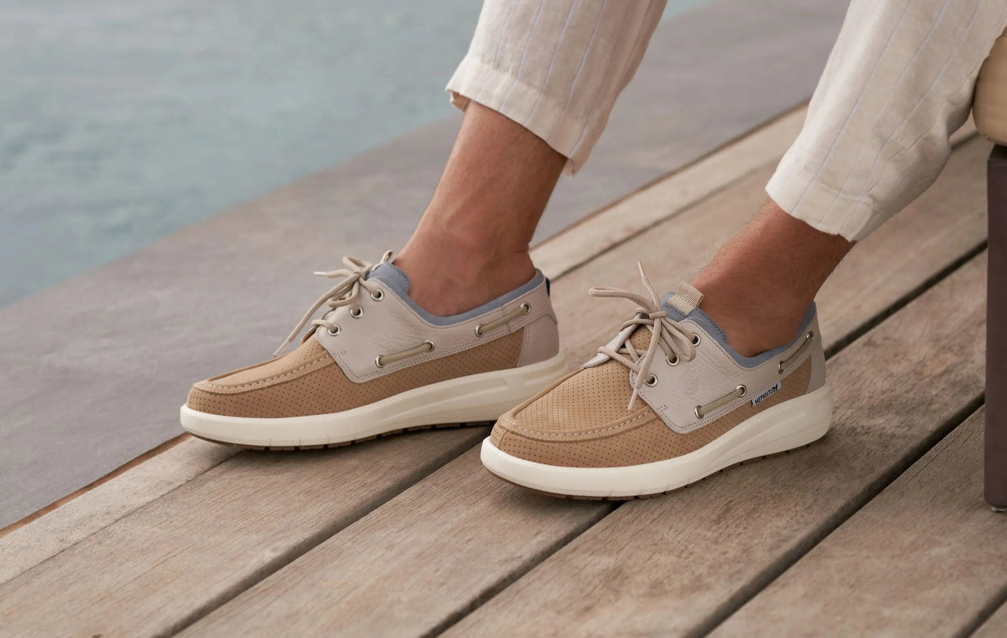 Mephisto Men's Shoe Jozio Sand Lifestyle