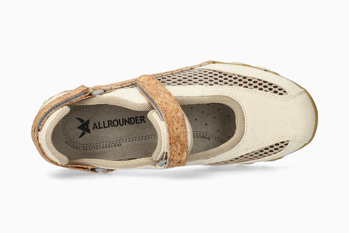 Allrounder Niro Solid Offwhite/Lamb Women's Shoe Top