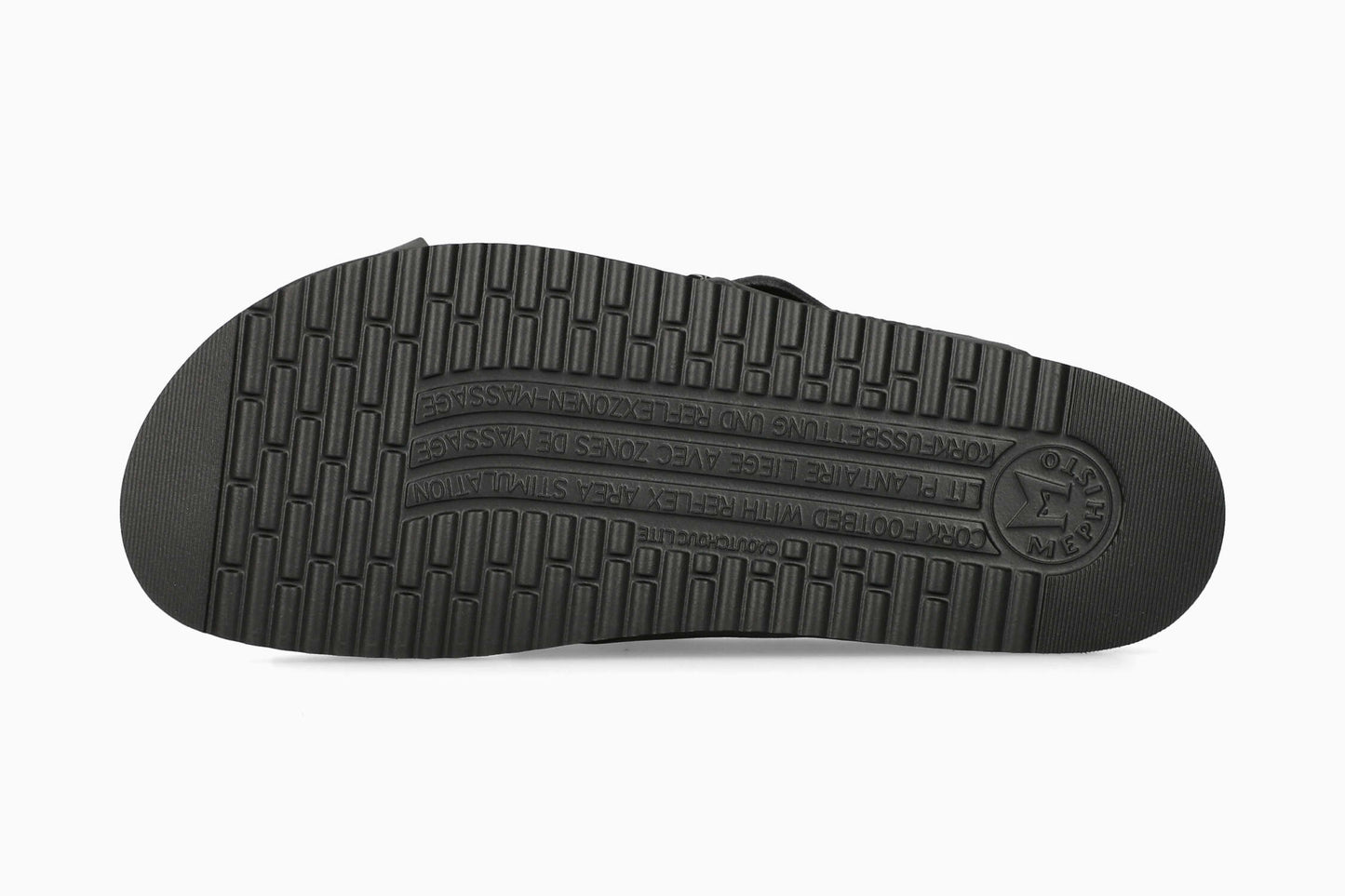 Mephisto Men's Sandal Nordine Black Sole