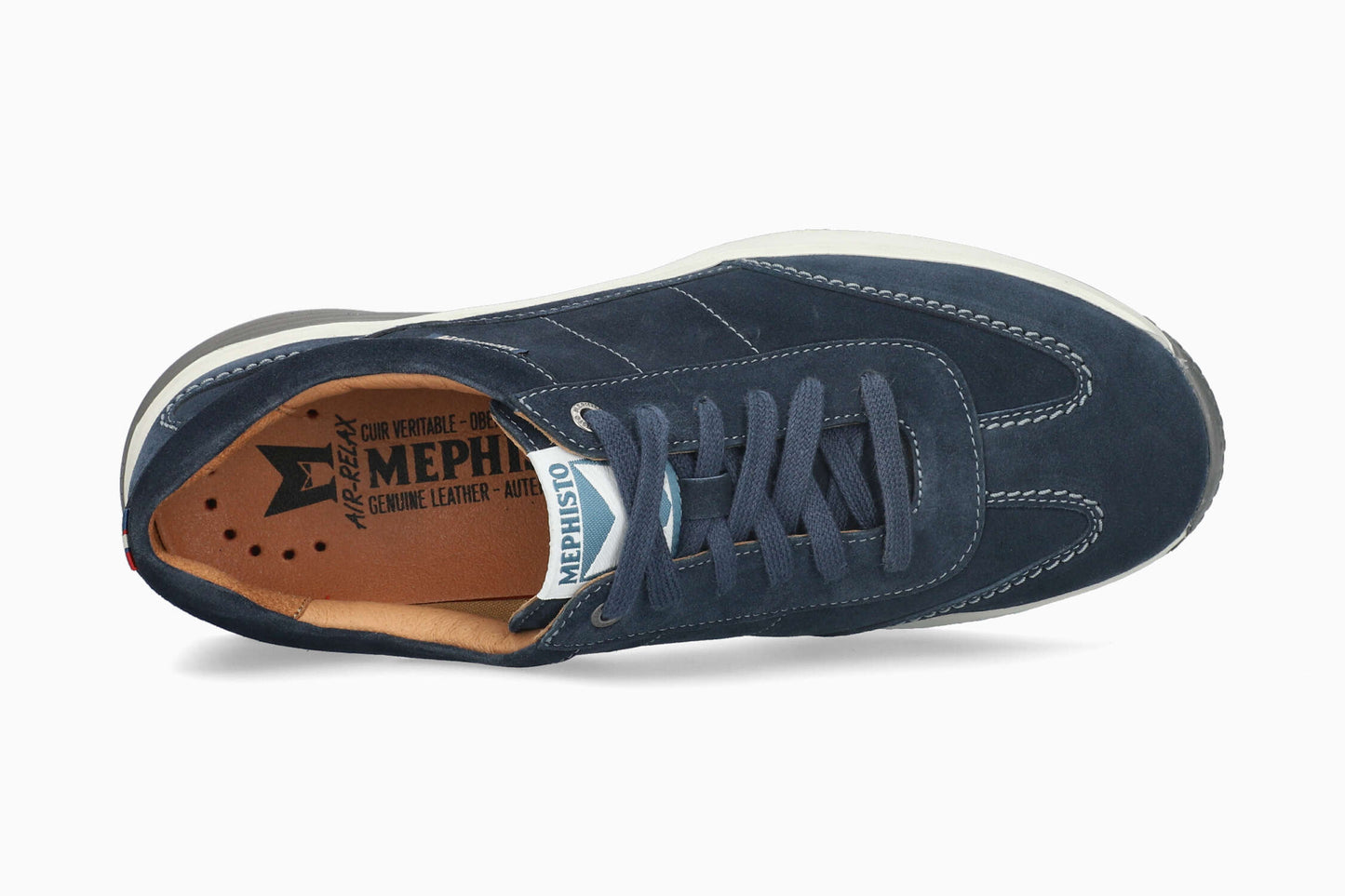 Mephisto Steve Men's Sneaker - Mullberry - Top