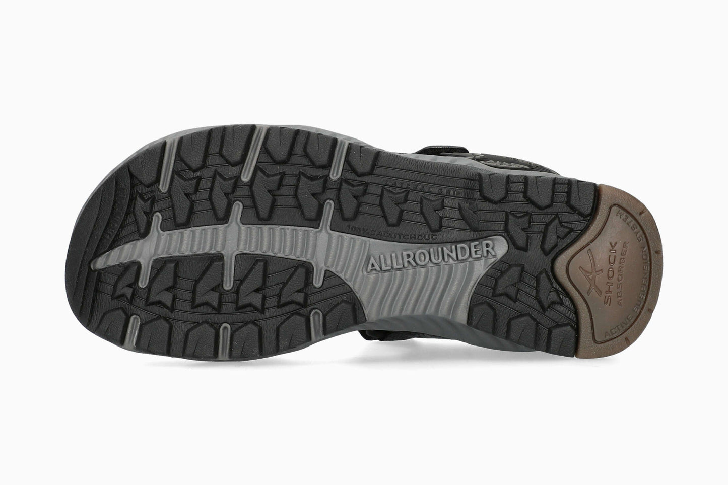 Allrounder Westside Black Women's Sandal Sole