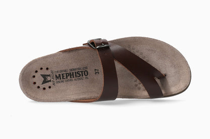 Helen Classics Mephisto Women's Sandals Chestnut Top
