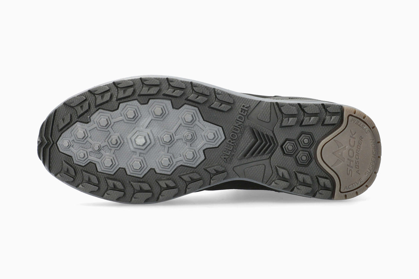 Allrounder Ranus-Tex Black Men's Waterproof Hiking Boot Sole