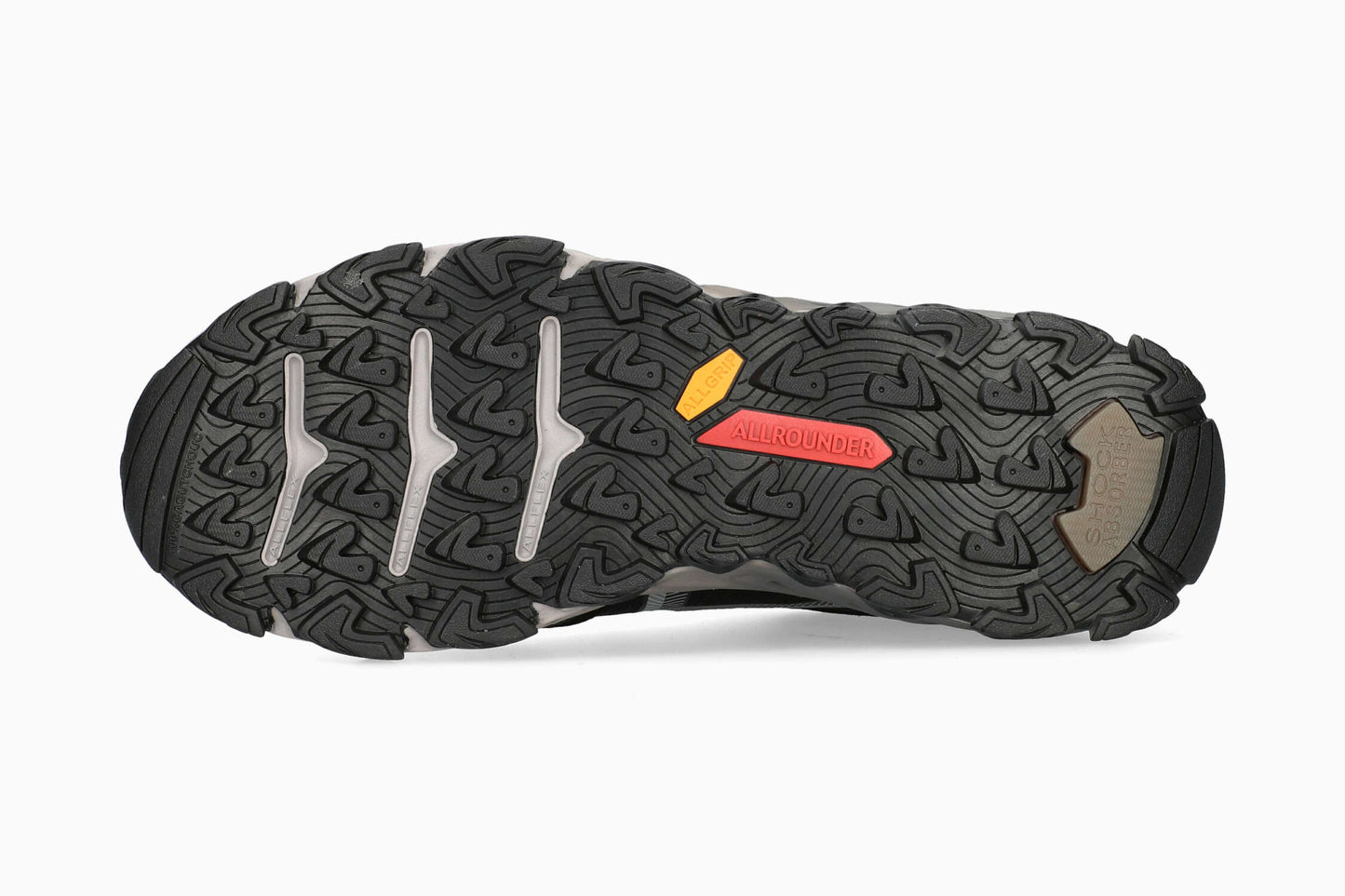 Allrounder Challenge-Tex Black Men's Sneaker Sole