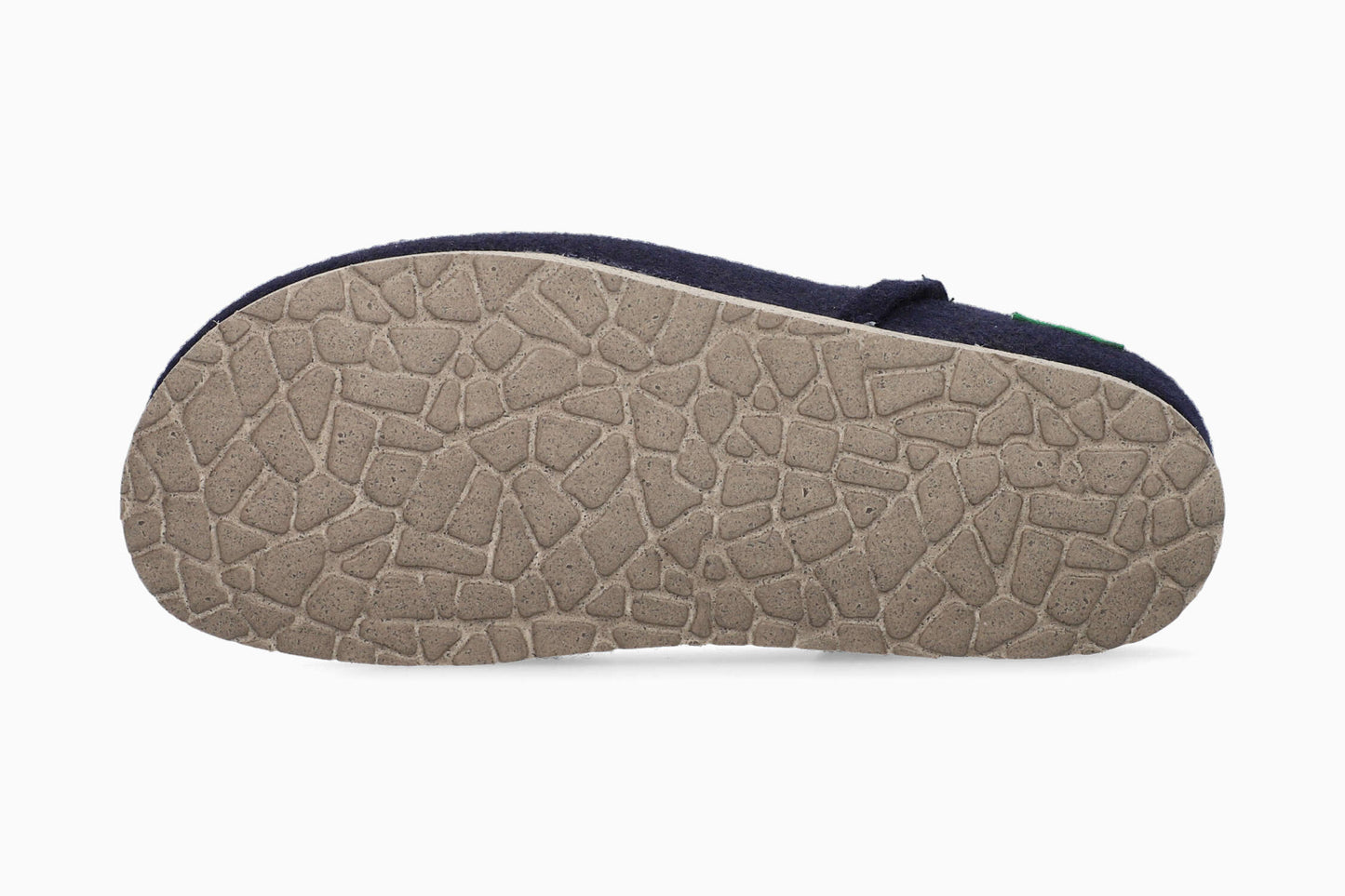 Nature Is Future Paddi Navy Men's Wool Slipper Sole