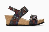 Lissandra Mephisto Women's Wedge Sandals Multicolored
