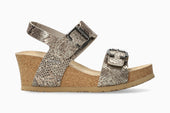 Lissandra Mephisto Women's Wedge Sandals Platinum