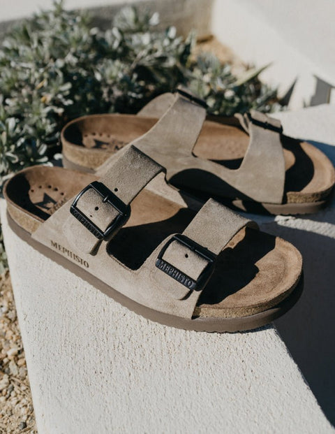 Mephisto Men Cork Sandals