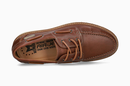 Mephisto Men's Boat Shoe Adrien Hazelnut Top