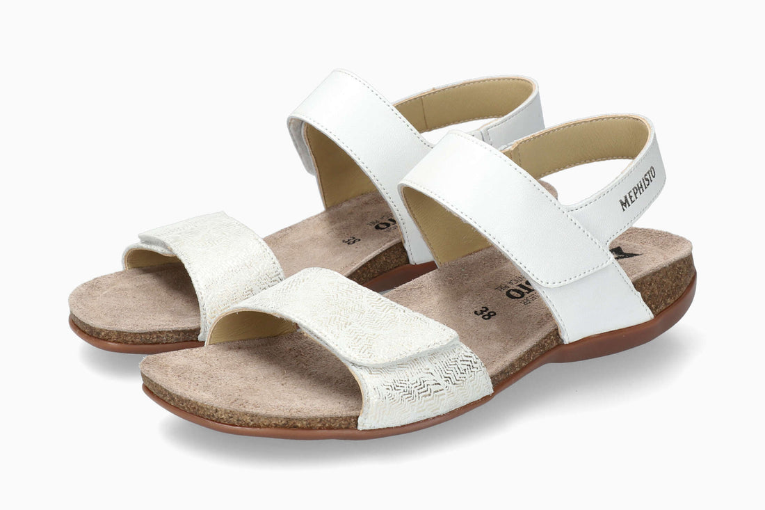 Mephisto Women's Sandal Agave White Tango