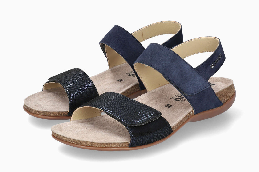 Mephisto Women's Sandal Agave Midnight Blue