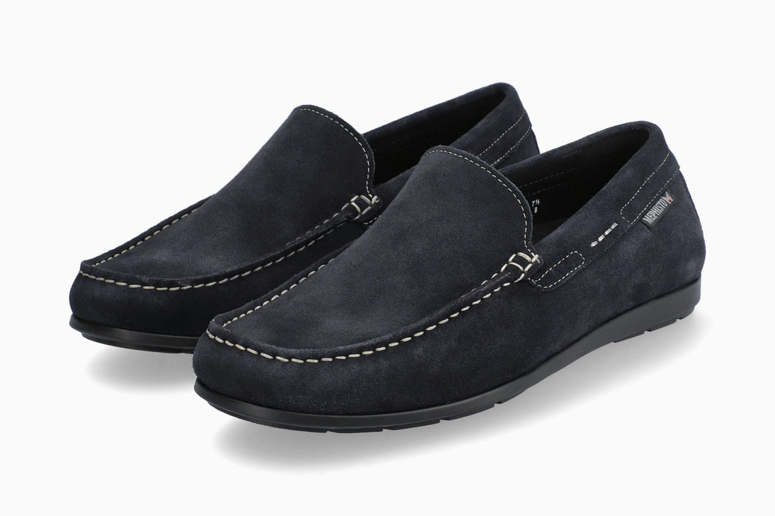 Mephisto Men's Loafer Algoras Jeans Blue