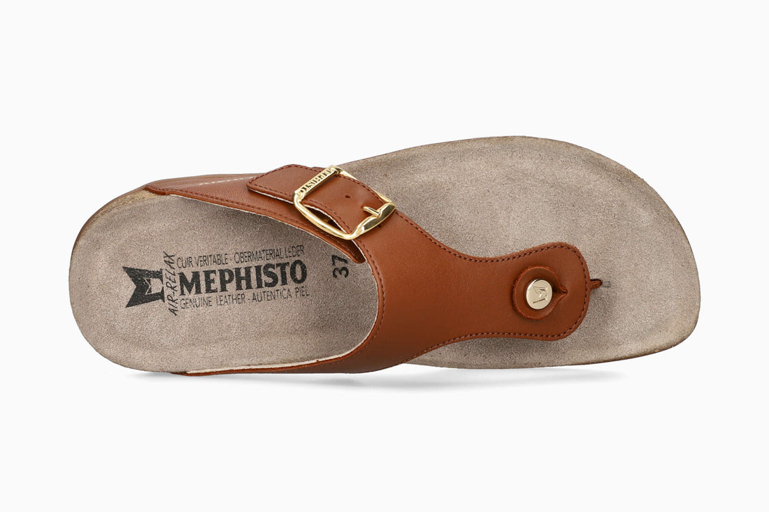 Mephisto Women's Cork Sandal Alinda Chili Top
