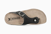 Mephisto Women's Cork Sandal Alinda Black Top