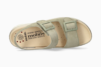 Mobils Amira Light Khaki Women's Sandal Top