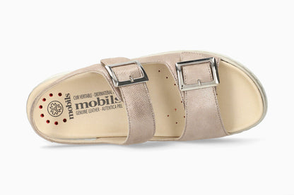 Mobils Amira Light Taupe Women's Sandal Top