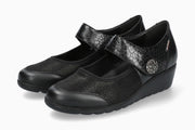 Mobils Women's Shoe Bathilda Black Silk