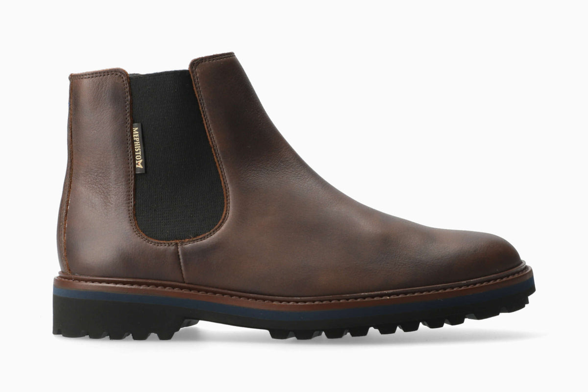 Mephisto KOLBY Ankle Boots Mens Size 13 SOFT-AIR Suede Side Zip Dark Brown Amazon.com | Mephisto Mens Benson Dark Brown 8 Medium | Chukka main image 4