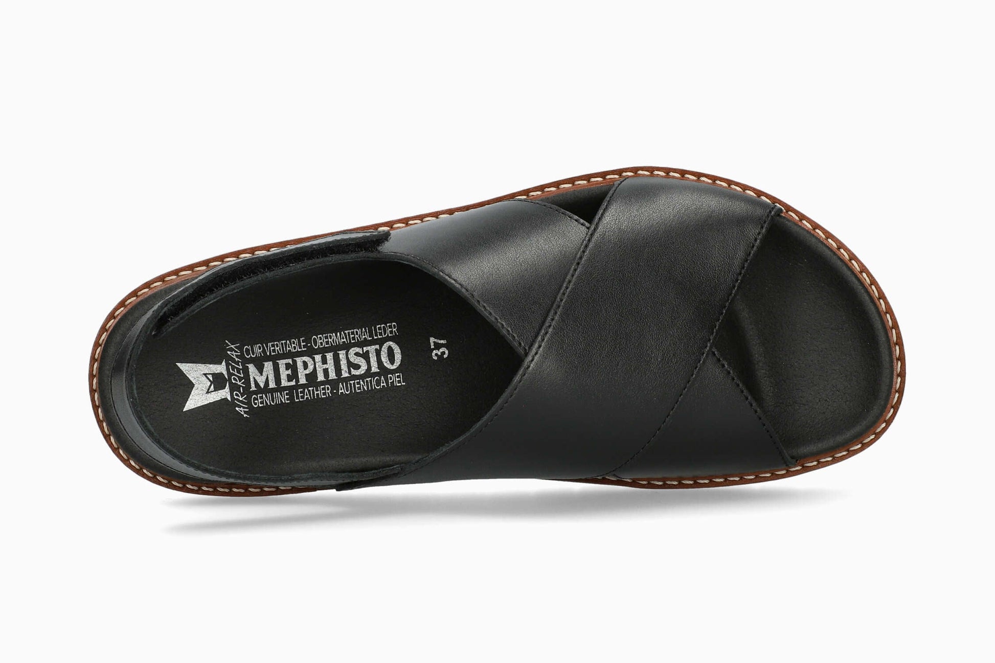 Mephisto Blanche Women's Sandal Black Top