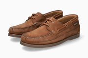 Mephisto Men's Boat Shoe Boating Tobacco