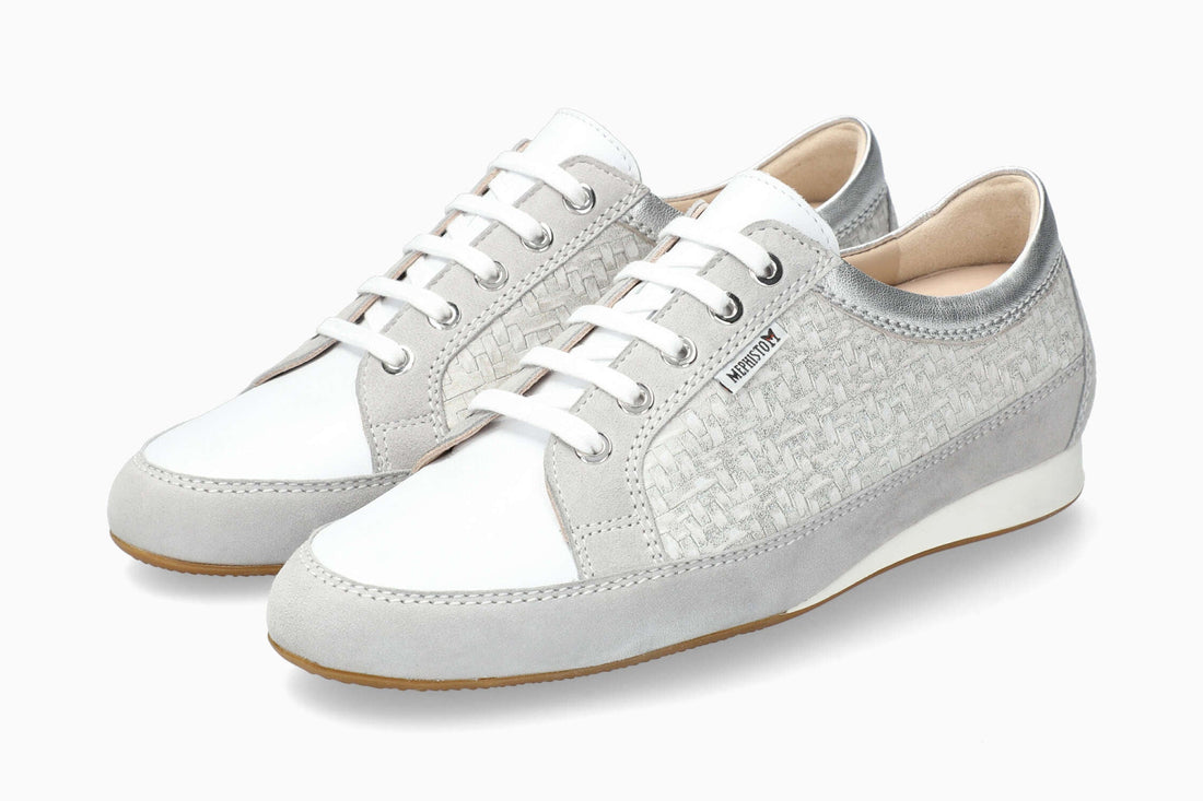 Mephisto Women's Bretta Sneaker Light Grey