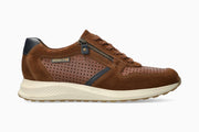 Mephisto Dino Perf Men's Sneaker - Brown - Side