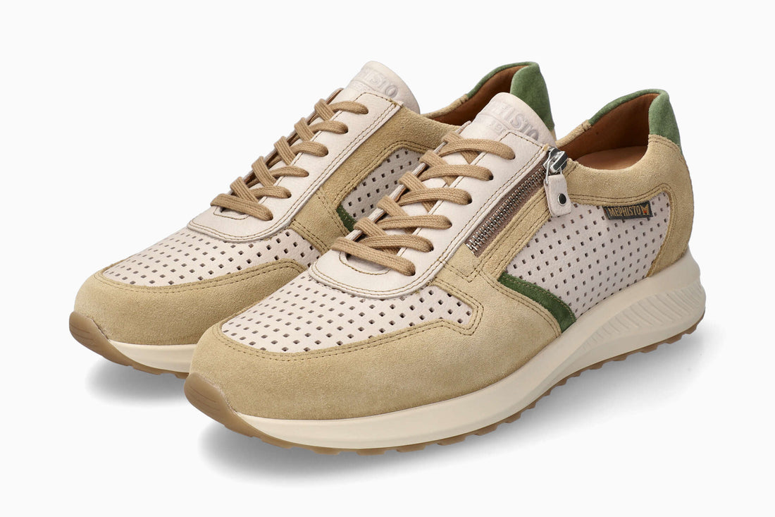 Mephisto Dino Perf Men's Sneaker Desert