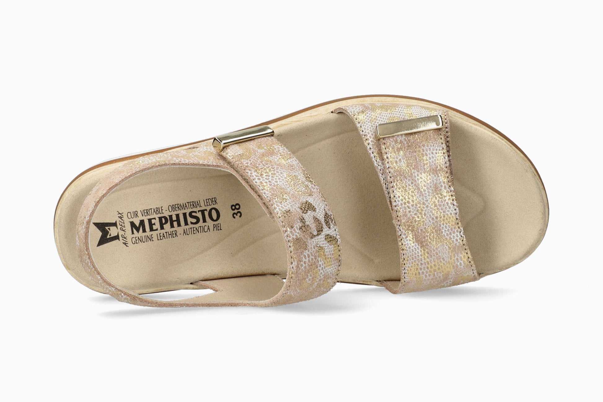 Dominica Mephisto Women's Sandals Nude Top