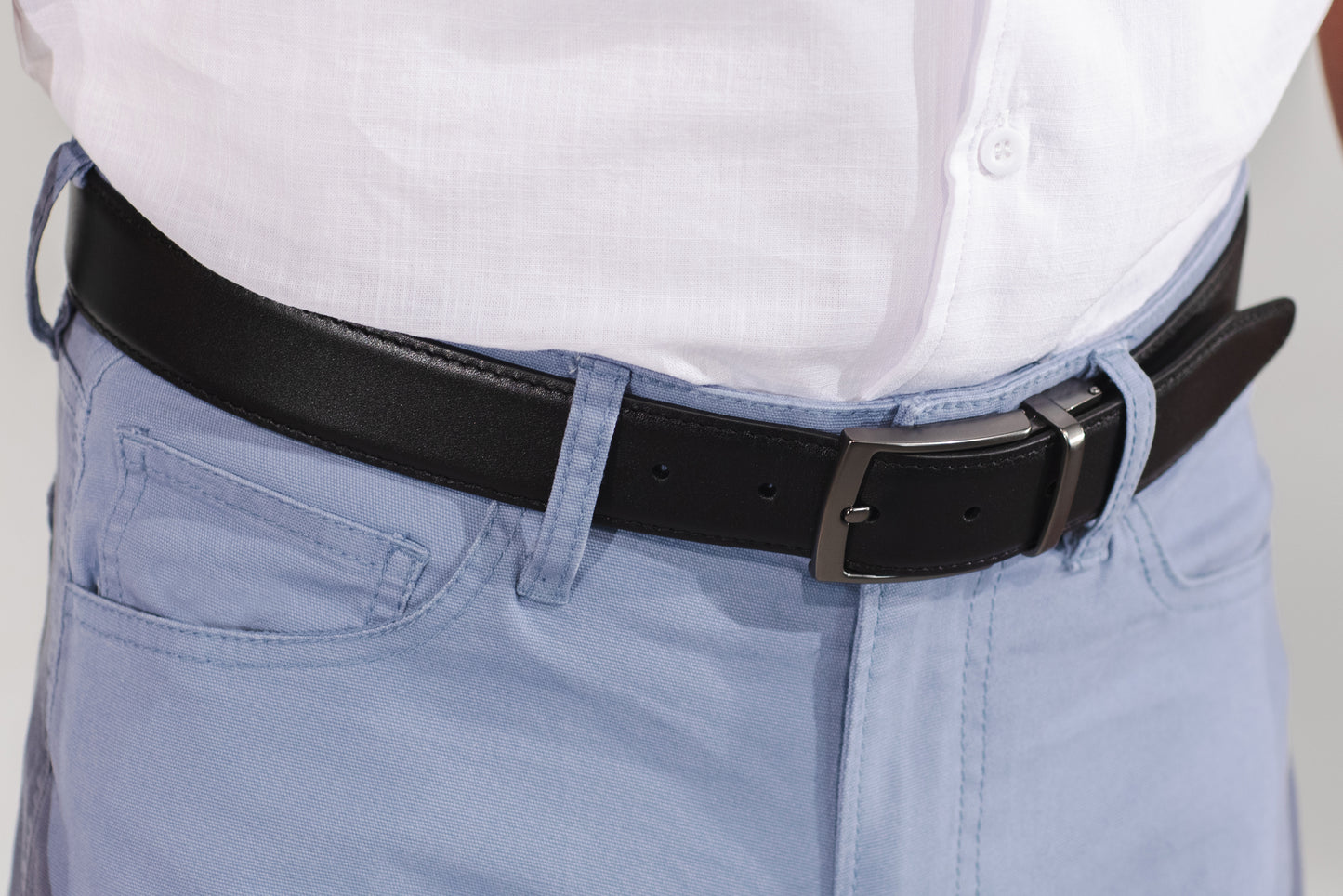 Double Take Belt - Black/Brown