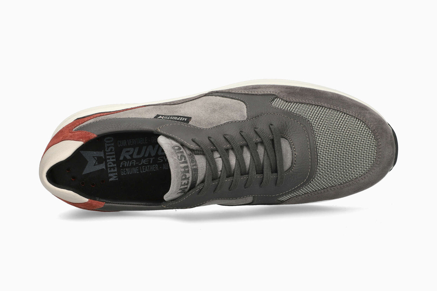 Mephisto Men's Sneaker Driss Graphite Top