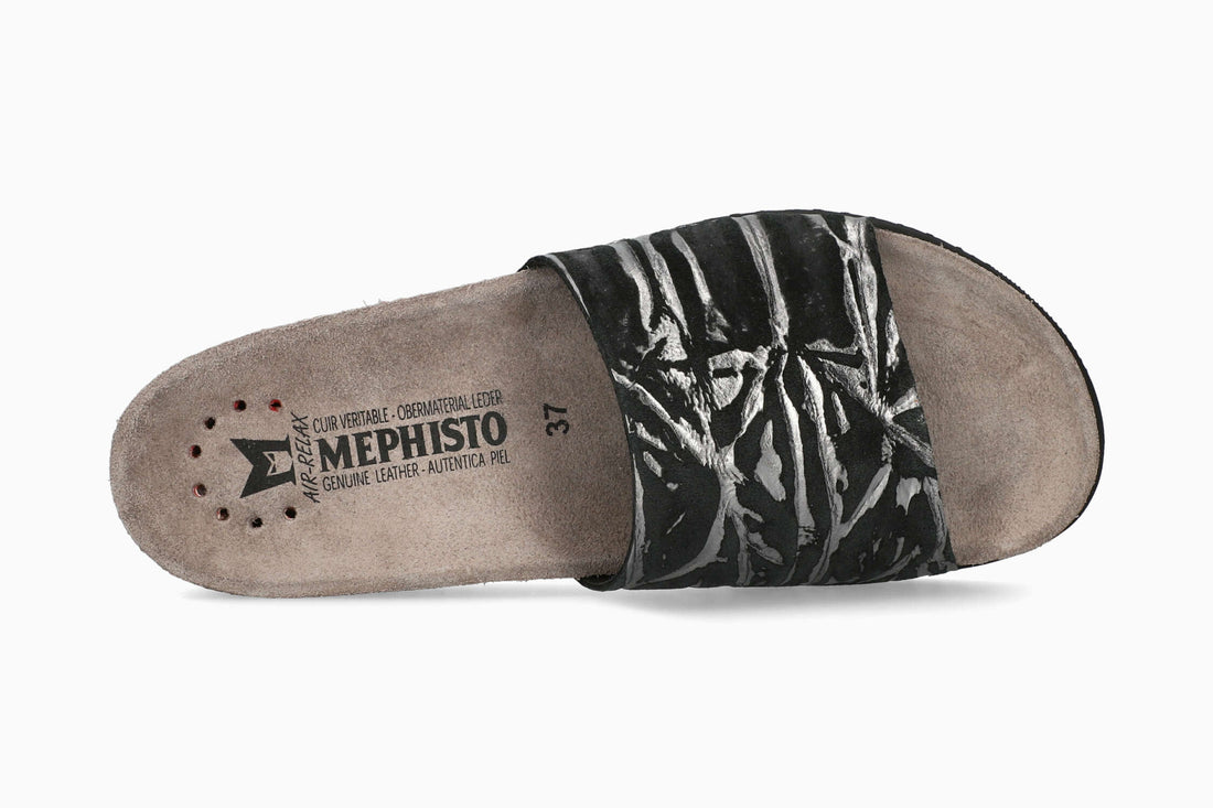 Mephisto Women's Sandal Hanik Black Napoli Top