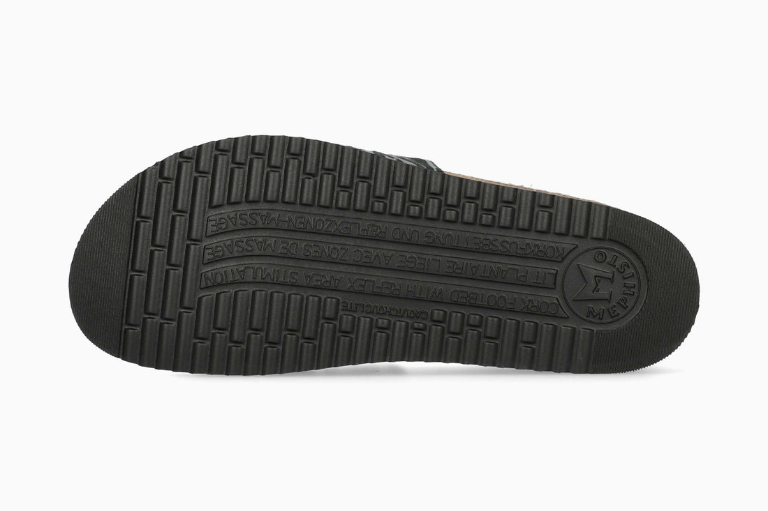 Mephisto Women's Sandal Hanik Black Napoli Sole