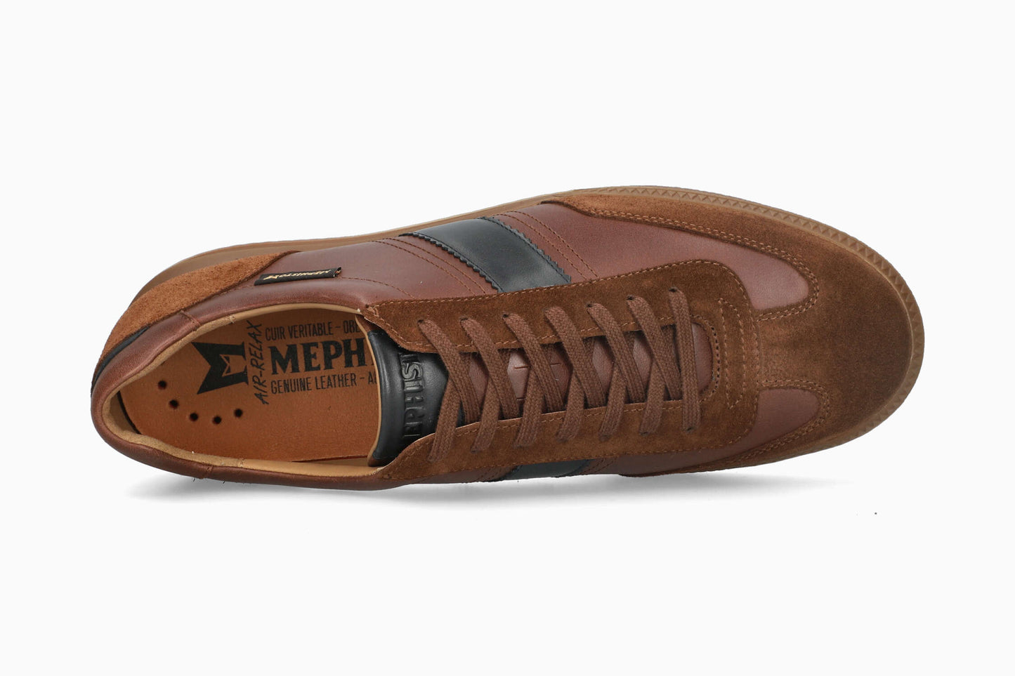 Mephisto Elyo Brown Men's Sneaker Top