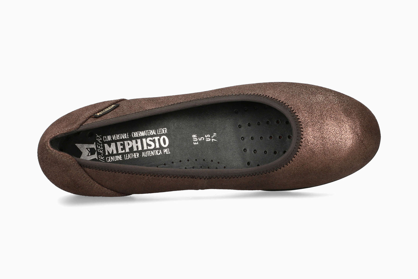 Emilie Mephisto Women's Flats Brown Monaco Top