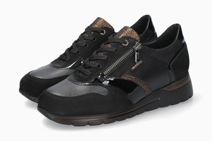 Mobils Women's Sneaker Ereen Black Nubuck