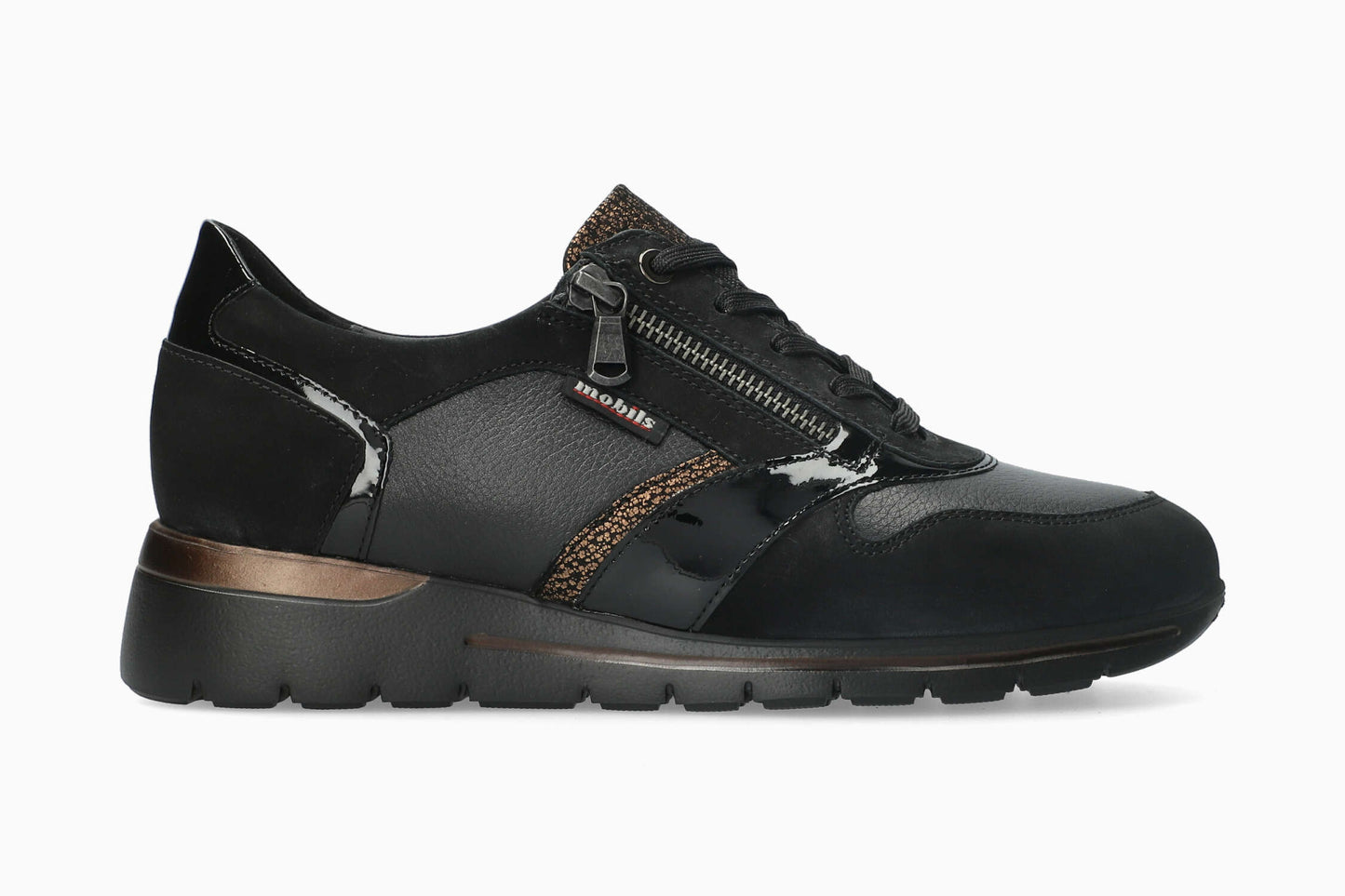 Mobils Ereen Black Nubuck