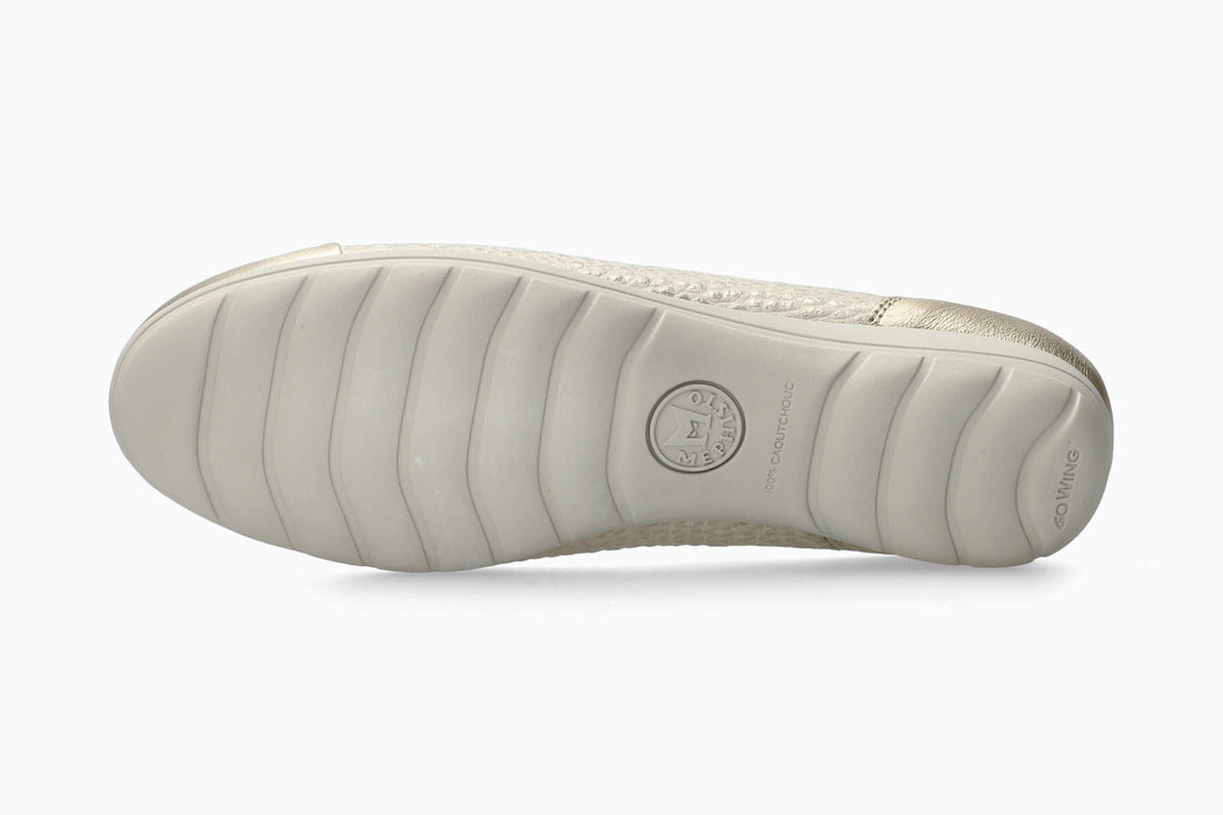 Mephisto Women's Flat Erika Gold Sole