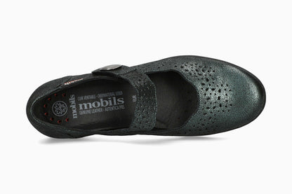 Mobils Fabienne Bottle Green Women's Shoe Top