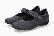Mobils Fabienne Navy Metallic Women's Shoe
