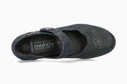 Mobils Fabienne Navy Metallic Women's Shoe Top