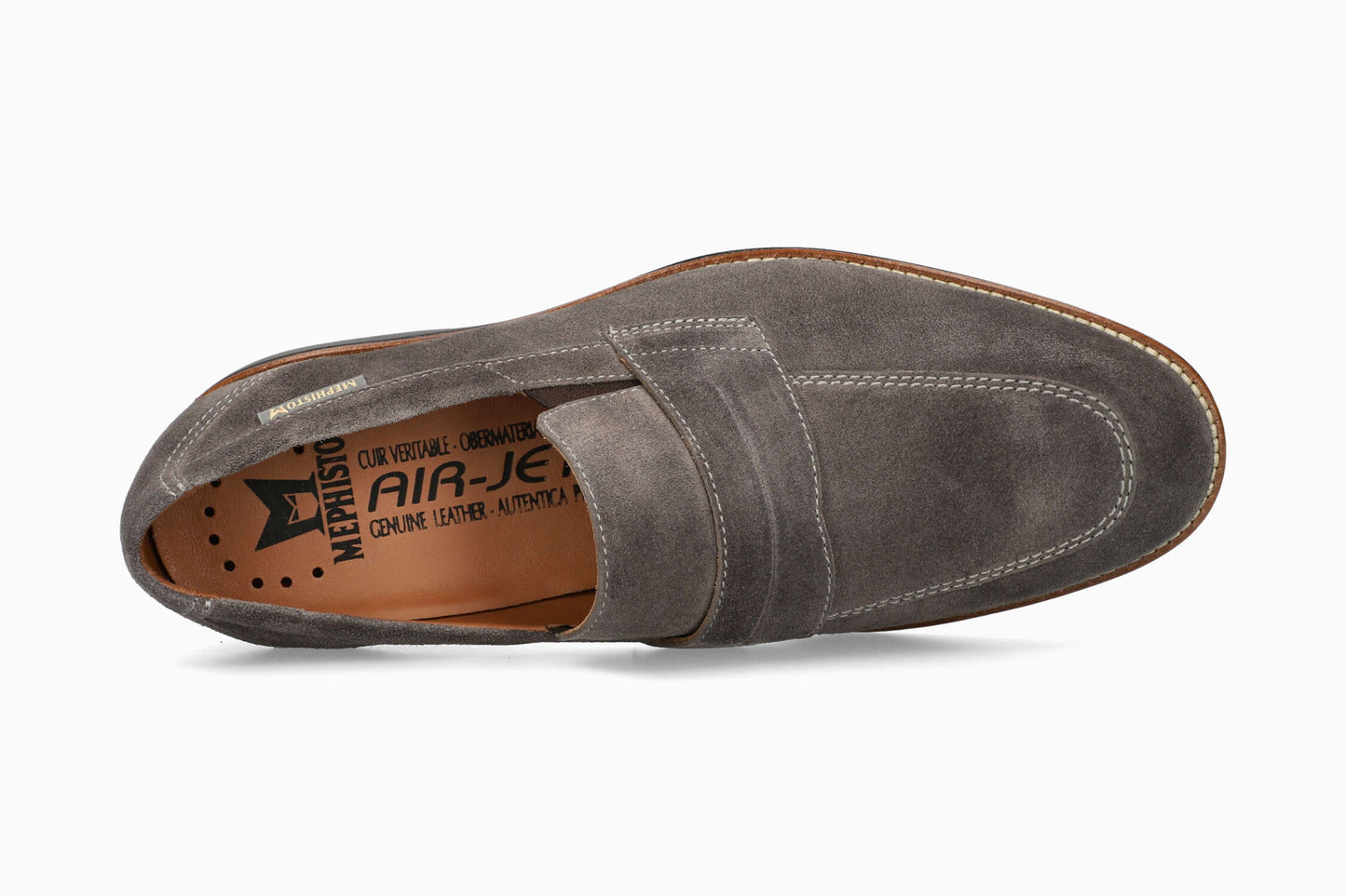 Mephisto Men's Loafer Fergus Graphite Top