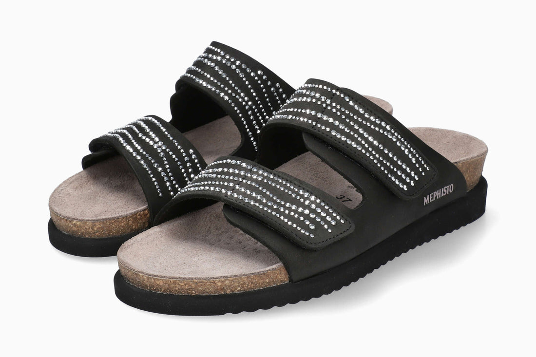 Mephisto Women's Sandal Halma Spark Black
