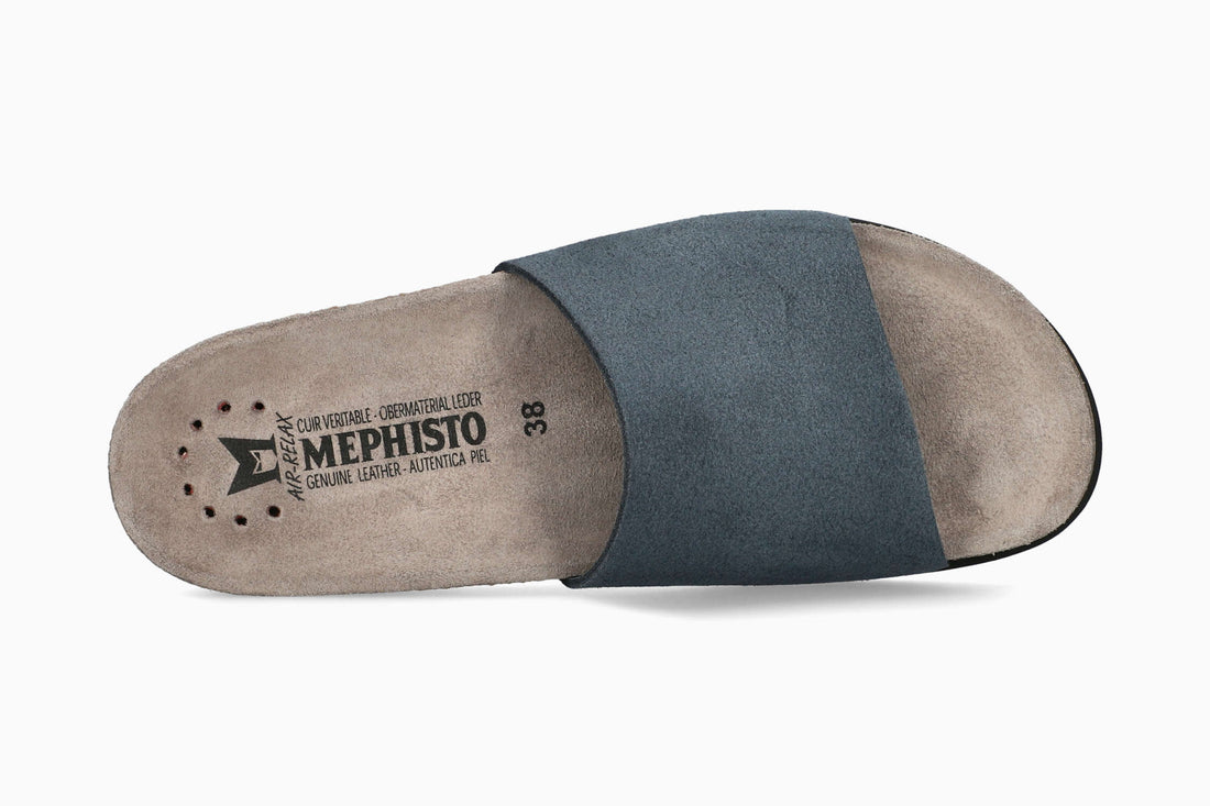 Mephisto Women's Sandal Hanik Night Blue Top