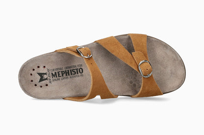 Hannel Mephisto Women's Sandals Tobacco Top