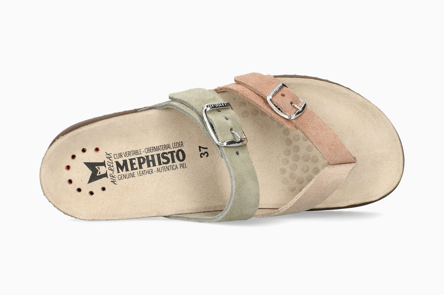 Mephisto Happy Women's Sandal Light Sand Top