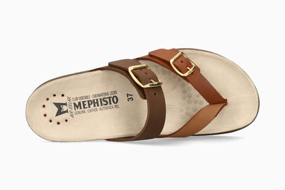 Mephisto Happy Women's Sandal Camel Top