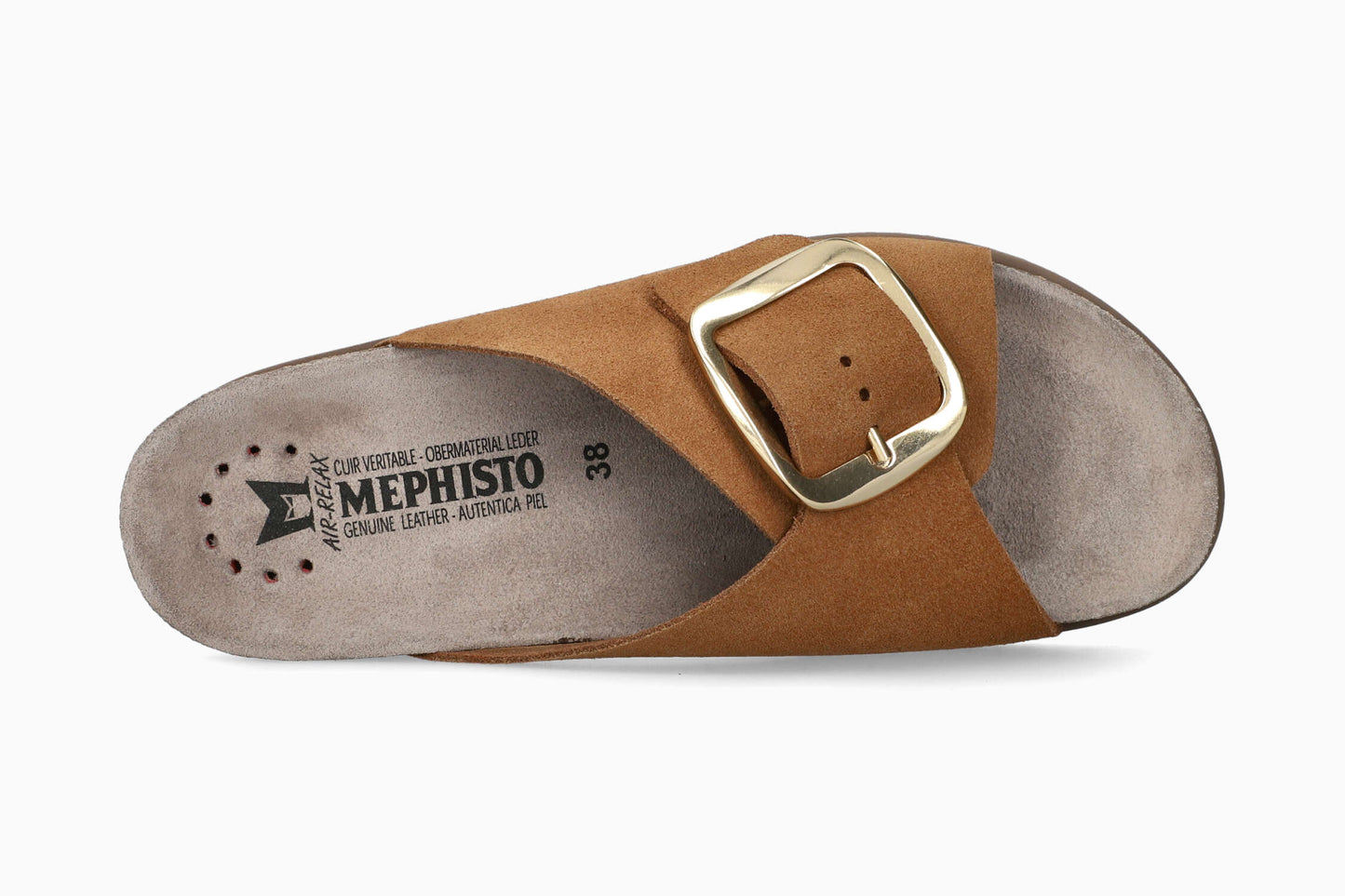 Mephisto Women's Sandal Hariana Tobacco Top