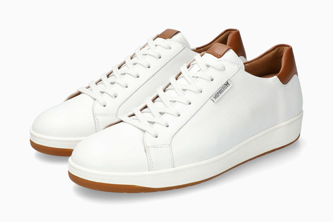 Mephisto Men's Sneaker Hasko White